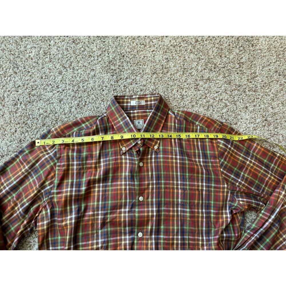 Peter Millar Button Down Shirt, Medium, 100% Cott… - image 8